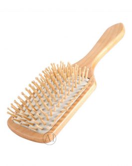 Hair Brush, Eco-Friendly Natural Wooden Bamboo Paddle Hairbrush