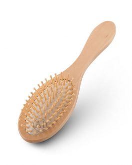 Natural Bamboo Hair Brush Detangling Massage