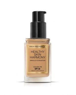 Max Factor Healthy Skin Harmony Miracle Foundation SPF20 – 75 Golden