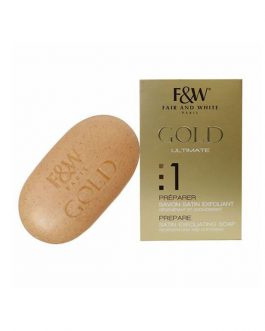Fair & White Gold Satin Exfoliating Soap 200gr