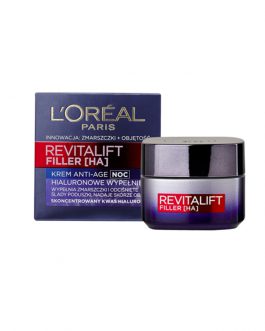 L’Oréal – Paris Revitalift Filler and Hyaluronic Acid Anti-Ageing Night Cream 50ml