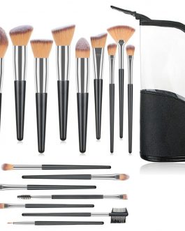 Makeup Brush Set With Bag 16pcs