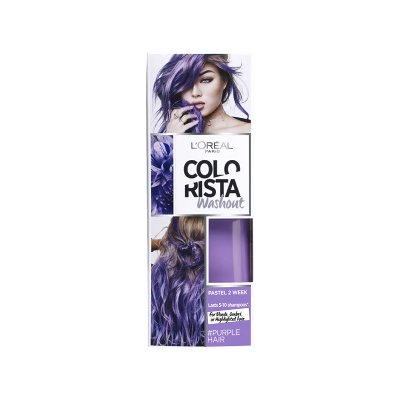 Loreal Paris Colorista Washout – Purple Hair – A1 Store