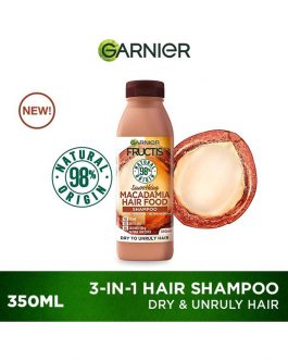Garnier Macadamia Hair Food Shampoo 350ml